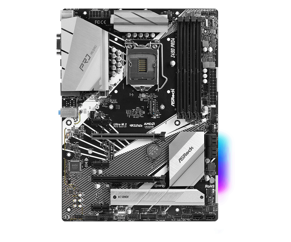 Asrock z490m pro4 разгон